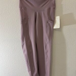 Fabletics Purple High-Waist Leggings for Versatile Comfort